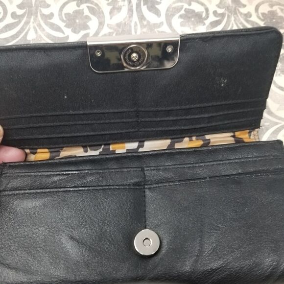 FRANCO SARTO BLACK WALLET. - Picture 12 of 15